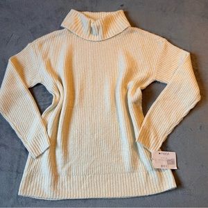 Style‎ & Co Tunic Sweater Womens size
Petite-Large Cowl Neck Beige Knit Warm New